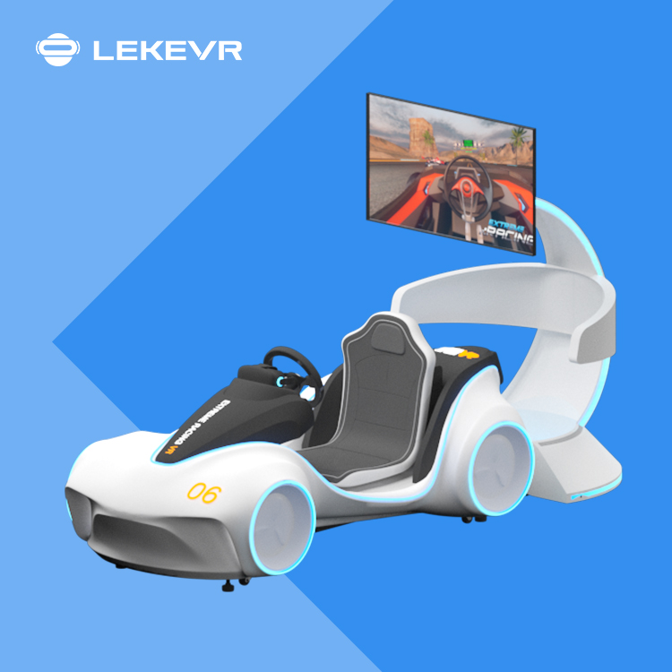 LEKE VR Flash Racing محاكي للواقع الافتراضي ملاهي سيارات محاكي